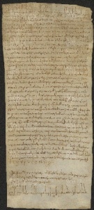 85 B.21.LXXXVr, Acquisto fatto da Bonizo, Alberto, Geminiano e Vitale di un pezzo di terra a Gaggio, Monterione, [1034-1036], apr. 22